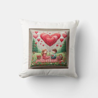 Motivational Happy Cute Valentine Pillows