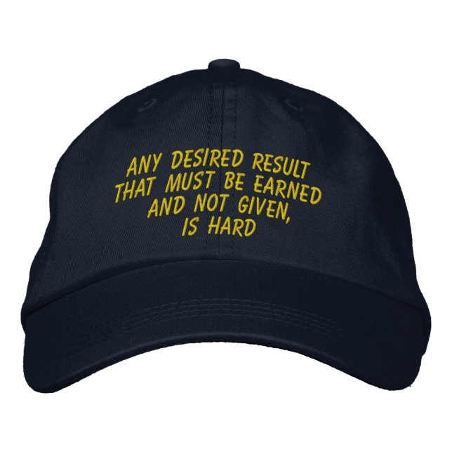 Motivational Hat (Front)