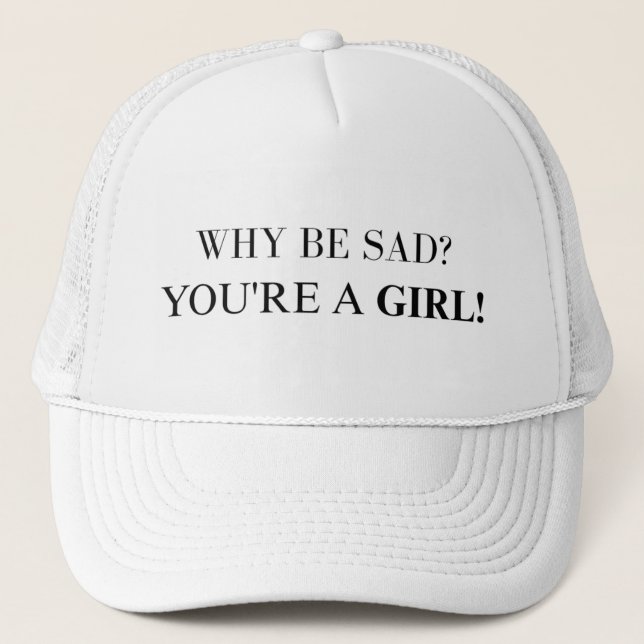 Motivational Hat for Bold Girls (Front)