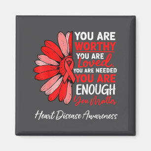 Motivational Heart Health Heart Disease Awareness  Magnet