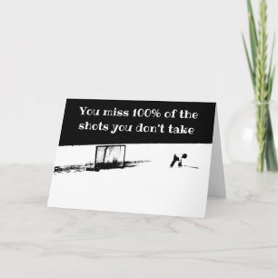 Motivational Hockey Card