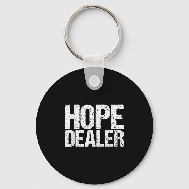 Motivational Hope Trader  Keychain (Front)