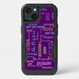 Motivational Inspirational CHOOSE YOUR COLOR iPhone 13 Case