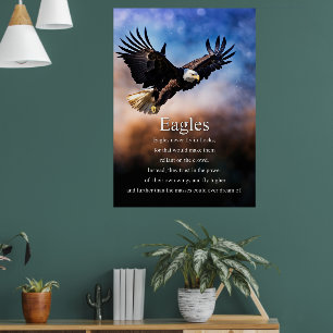 Motivational Inspirational Eagles Poster