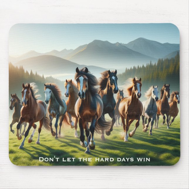 Motivational Inspirational Mouse Pad (Front)
