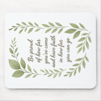 Motivational & Inspirational Quote Mouse Pad