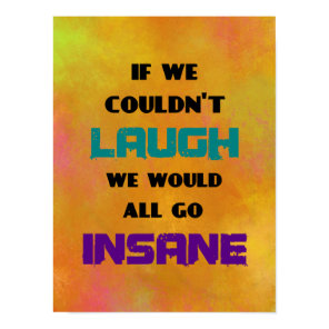 Motivational Inspirational Quote on Laughter Poster