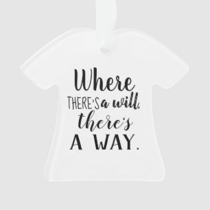 Motivational Inspirational Quote Saying Typography Ornament