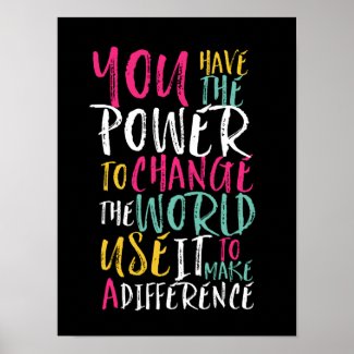 Motivational Inspirational Quote Typography Poster