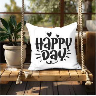 Motivational inspirational quotes hostel airbnb  throw pillow