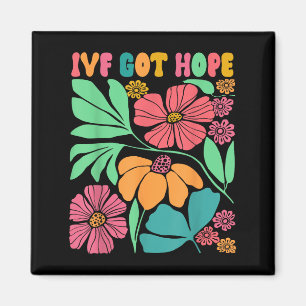 Motivational Inspired Ivf Mama Wildflower Ivf Mom Magnet