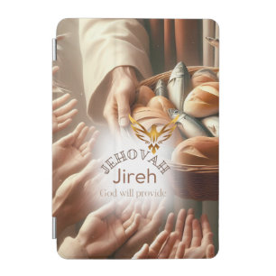 Motivational Jesus Jireh Fish Loaves Gold Dove iPad Mini Cover