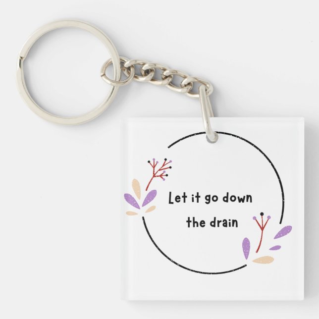 Motivational  keychain (Front)