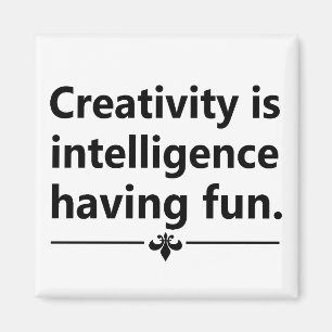 Motivational life quote magnet