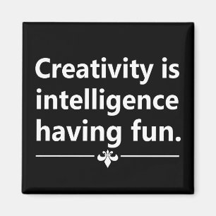 Motivational life quote magnet