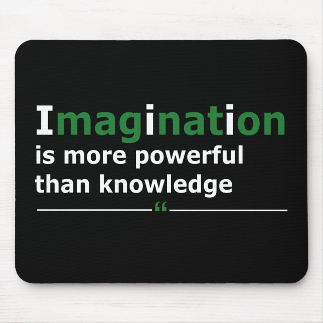 Motivational life quote mouse pad (Front)