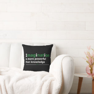 Motivational life quote throw pillow