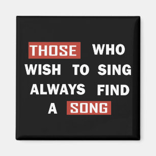 Motivational life quotes magnet