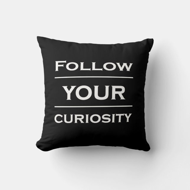Motivational life quotes throw pillow (Front)