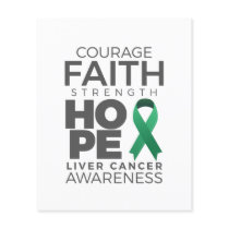 Motivational Liver Cancer Awareness quotes sayings Flyer