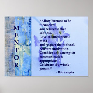 Motivational Mentor Poster