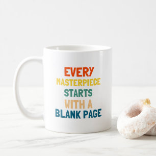 Motivational Message Clean Modern Dreamers Artists Coffee Mug