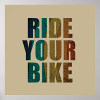 Motivational Mountain Biking Quote - Funny Cycling