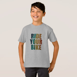 Motivational Mountain Biking Quote - Funny Cycling T-Shirt