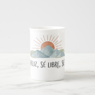Motivational Mountain Latte Mug