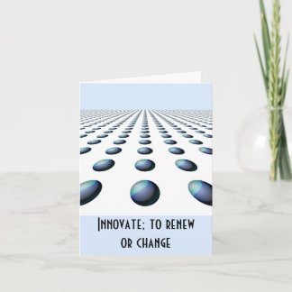 Motivational Notecard for Business