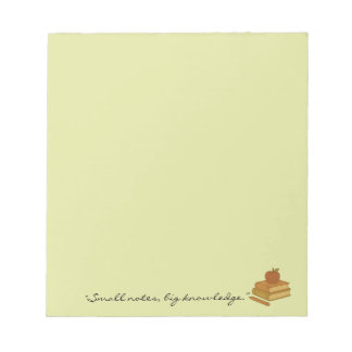 Motivational Notepad – Small Notes Big Knowledge