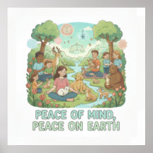 Motivational Peace of Mind, Peace on Earth Design