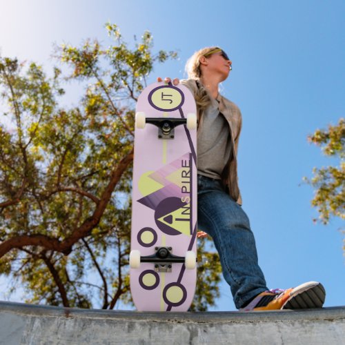 Motivational Personalizable INSPIRE Skateboard