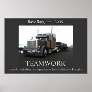 Motivational Peterbilt Poster