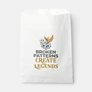 Motivational Phoenix Favor Bag Description