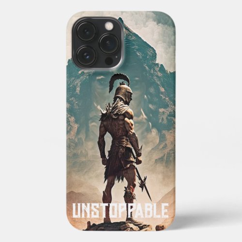 Motivational Phone Case Spartan Edition iPhone 13 Pro Max Case