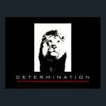 Motivational Pop Art Lion Poster Print<br><div class="desc">Roaring Lion Digital Artwork - Lion Head Computer Animal Art - College Pop Art - Wild Big Cats Computer Images</div>