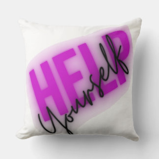 Motivational Positive Quote Design Throw Pillow