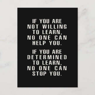 Motivational , Positive Quotes, Positive Sayings Postcard