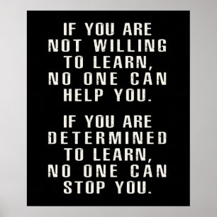 Motivational , Positive Quotes, Positive Sayings Poster