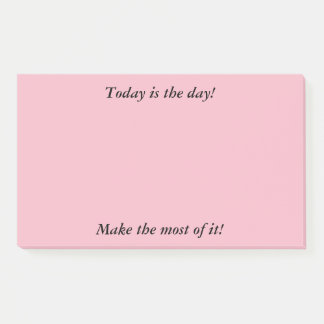 Motivational post it pad post-it notes