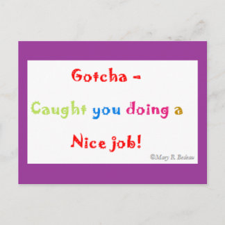 Motivational Postcard