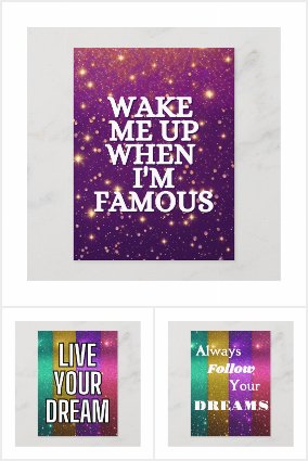 Motivational Postcards