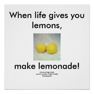 make lemonade posters photo prints zazzle