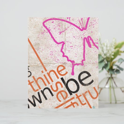 Motivational Poster (Standing Front)