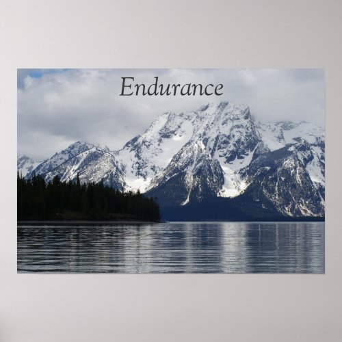 Motivational Poster_Endurance Poster