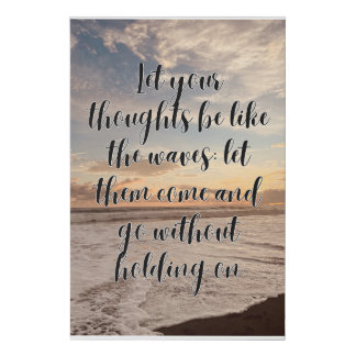 Motivational Poster Faux Canvas Print