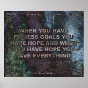 Motivational Poster for Fitness Quote #014