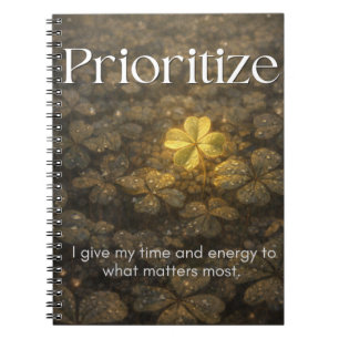 Motivational Productivity Notebook