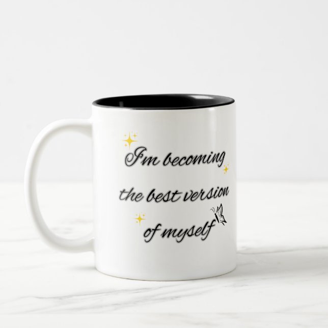 motivational quotation mug design  (Left)